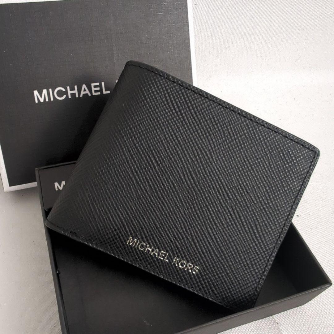 【新品 未使用級】MICHAEL KORS マイケルコース 二つ折り 財布