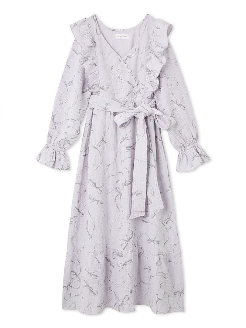 カシュクールリボンワンピース