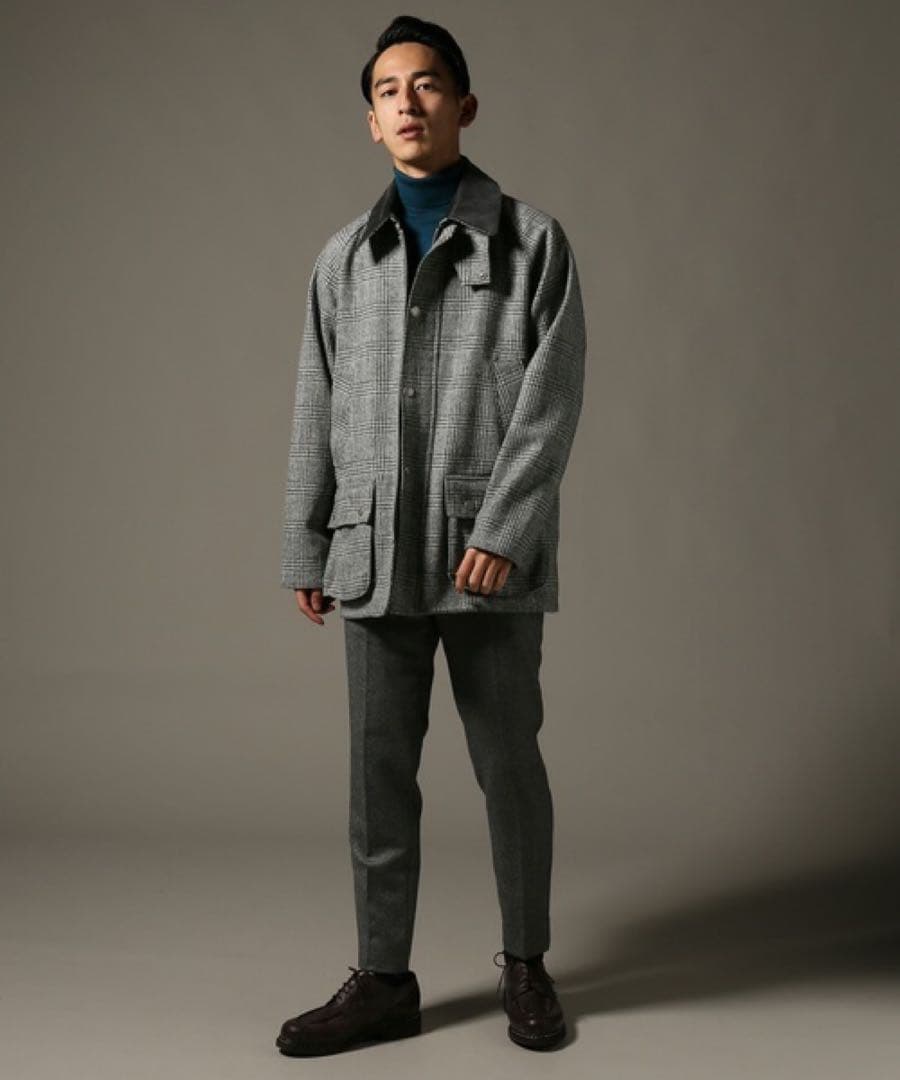 Barbour BEDALE WILLIAM BLISS 38 ウールツイード