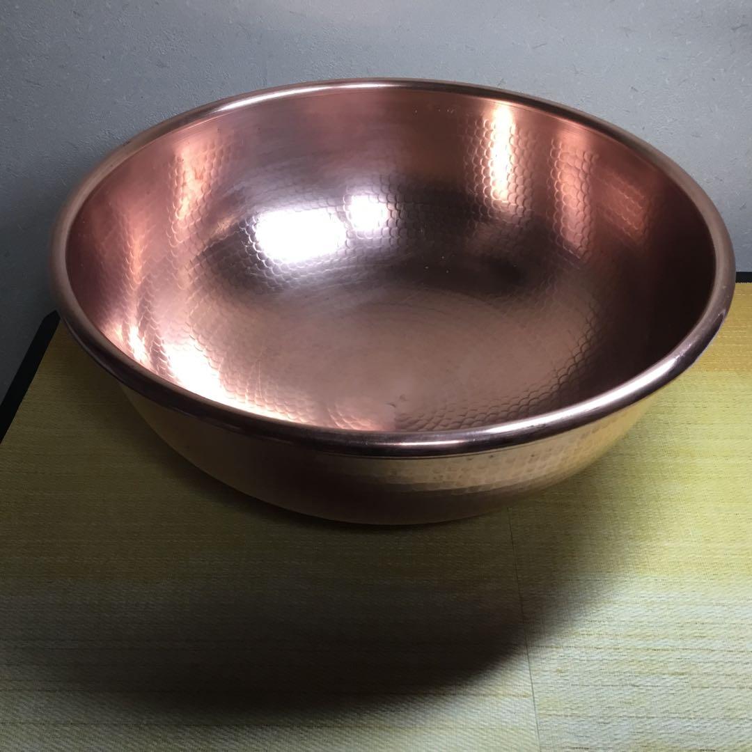 銅鍋　さわり　３９センチ