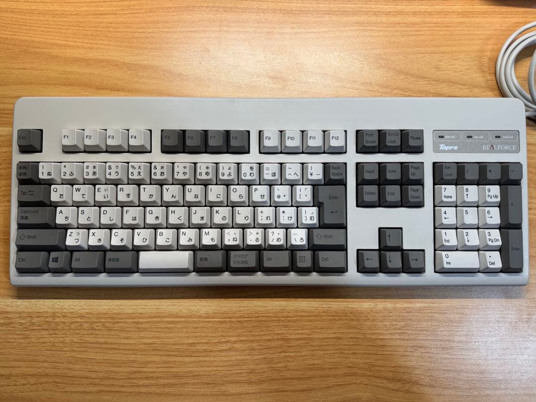 東プレ Realforce 108P-S 静音キーボード