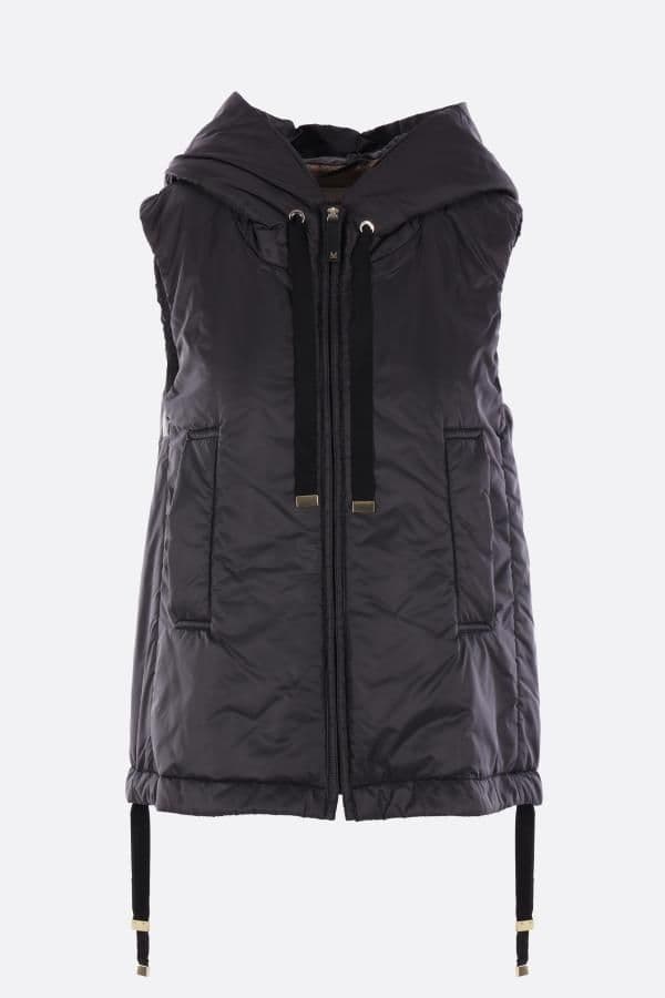 新品　Max Mara THE CUBE 撥水 ジレ ベスト 黒　Ｓ　38