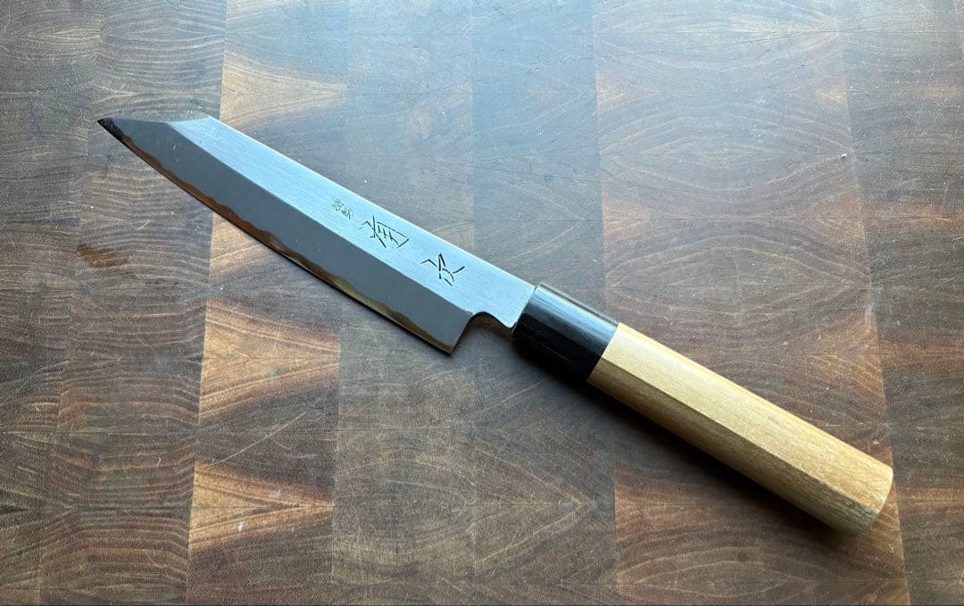 京都　有次　切付　ムキ物　180mm 6寸　左利き　包丁　和包丁