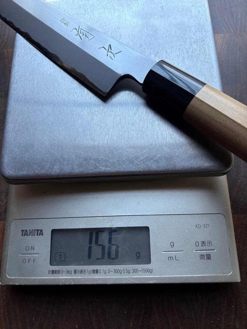 京都　有次　切付　ムキ物　180mm 6寸　左利き　包丁　和包丁