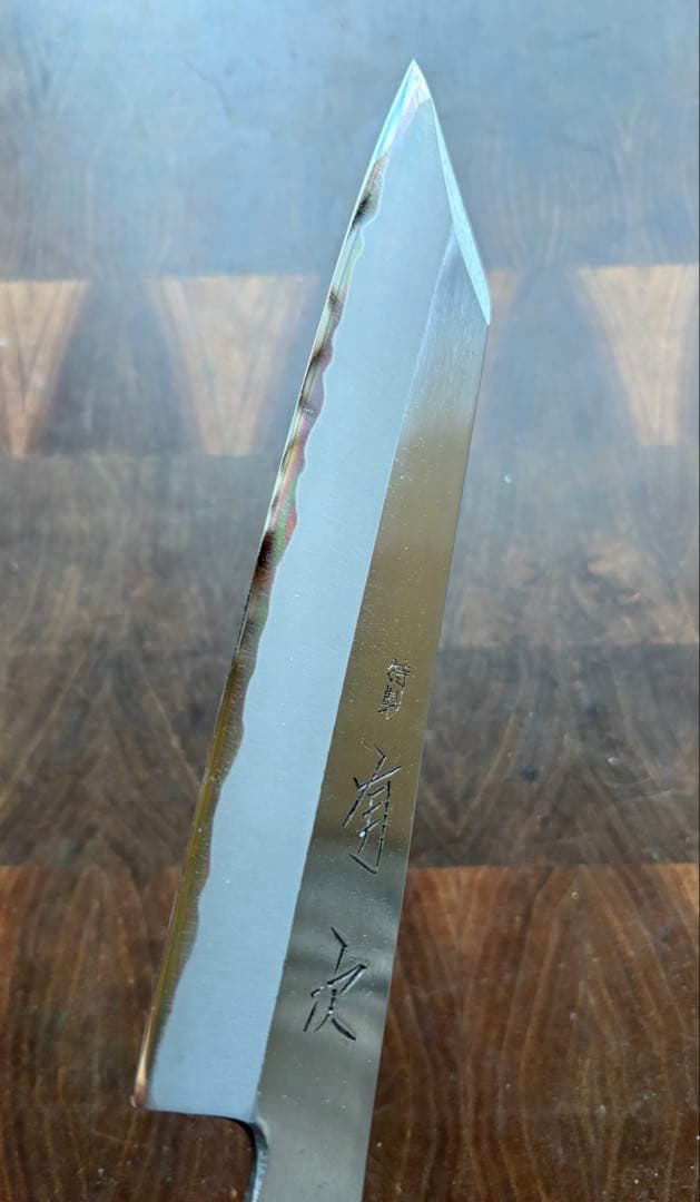 京都　有次　切付　ムキ物　180mm 6寸　左利き　包丁　和包丁