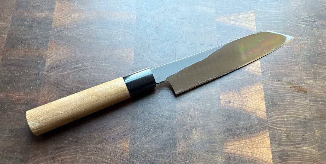 京都　有次　切付　ムキ物　180mm 6寸　左利き　包丁　和包丁