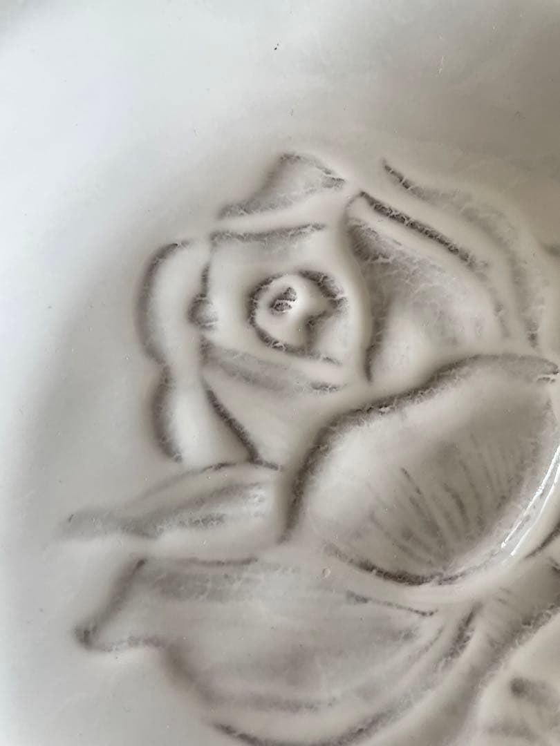 ASTIER de VILLATTE. アスティエ フルール　バラ　深皿　修復