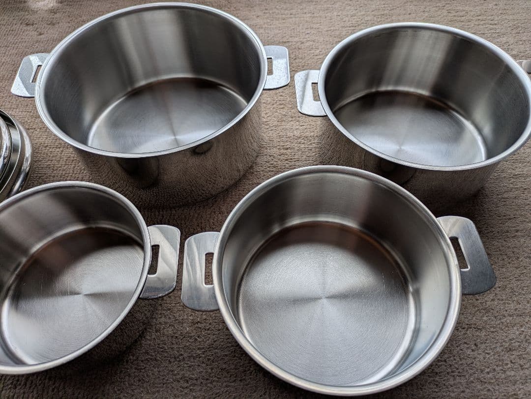 CRISTEL クリステル 両手鍋 4個セット フランス製