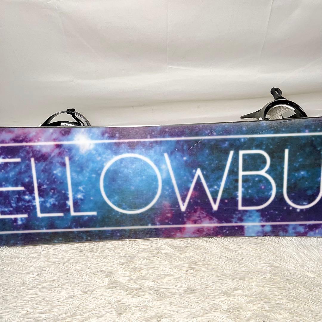 【美品】YELLOWBUS スノーボード3点セット ボード152cm