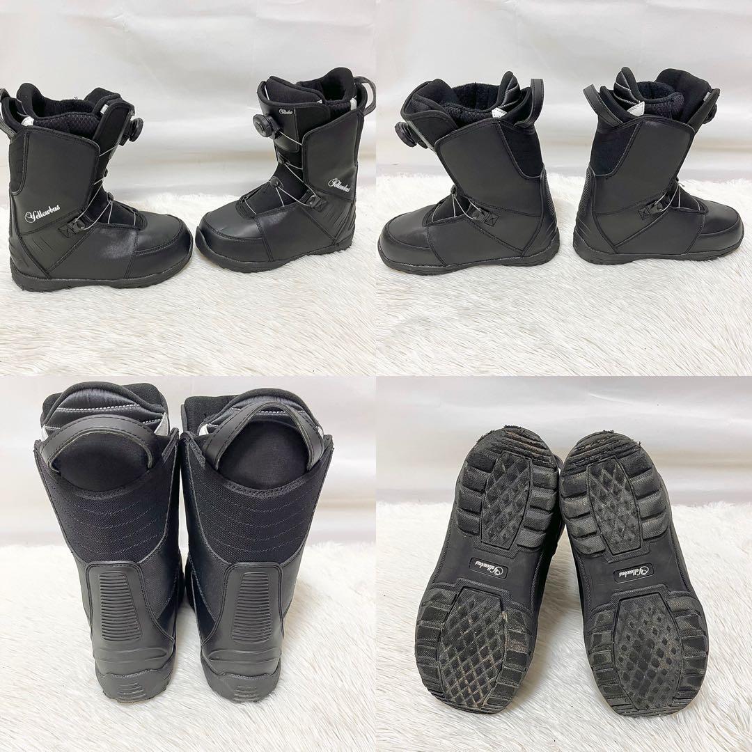 【美品】YELLOWBUS スノーボード3点セット ボード152cm