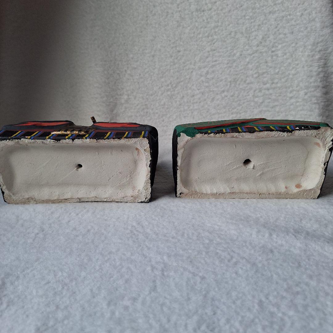 古賀人形　郷土玩具　お雛様　土人形