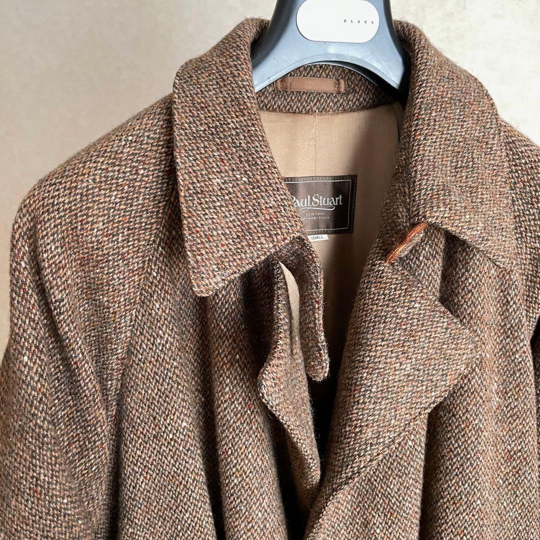 ポールスチュアート クリフォード タイロッケンコート ツイード ツィード コート