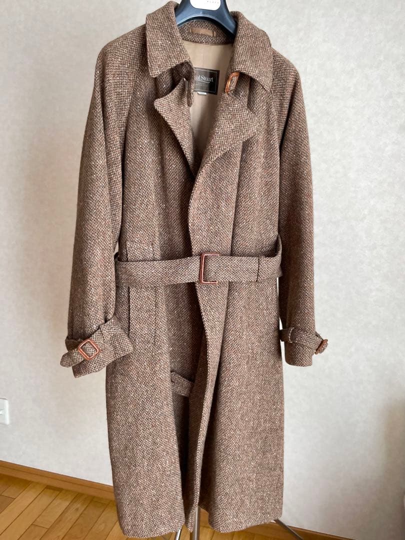 ポールスチュアート クリフォード タイロッケンコート ツイード ツィード コート