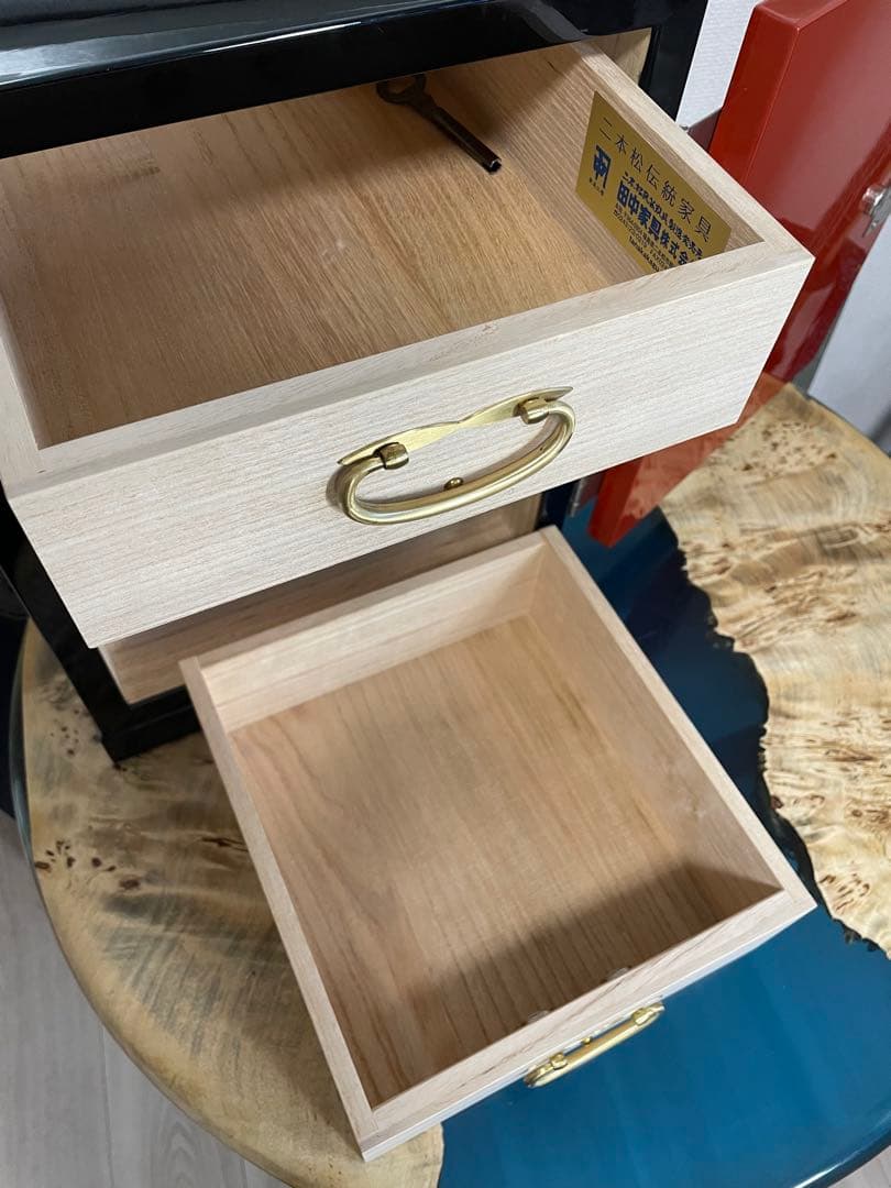 田中家具 二本松伝統家具 手許箪笥 城家飾り 小物入れ ミニ箪笥 定価20万