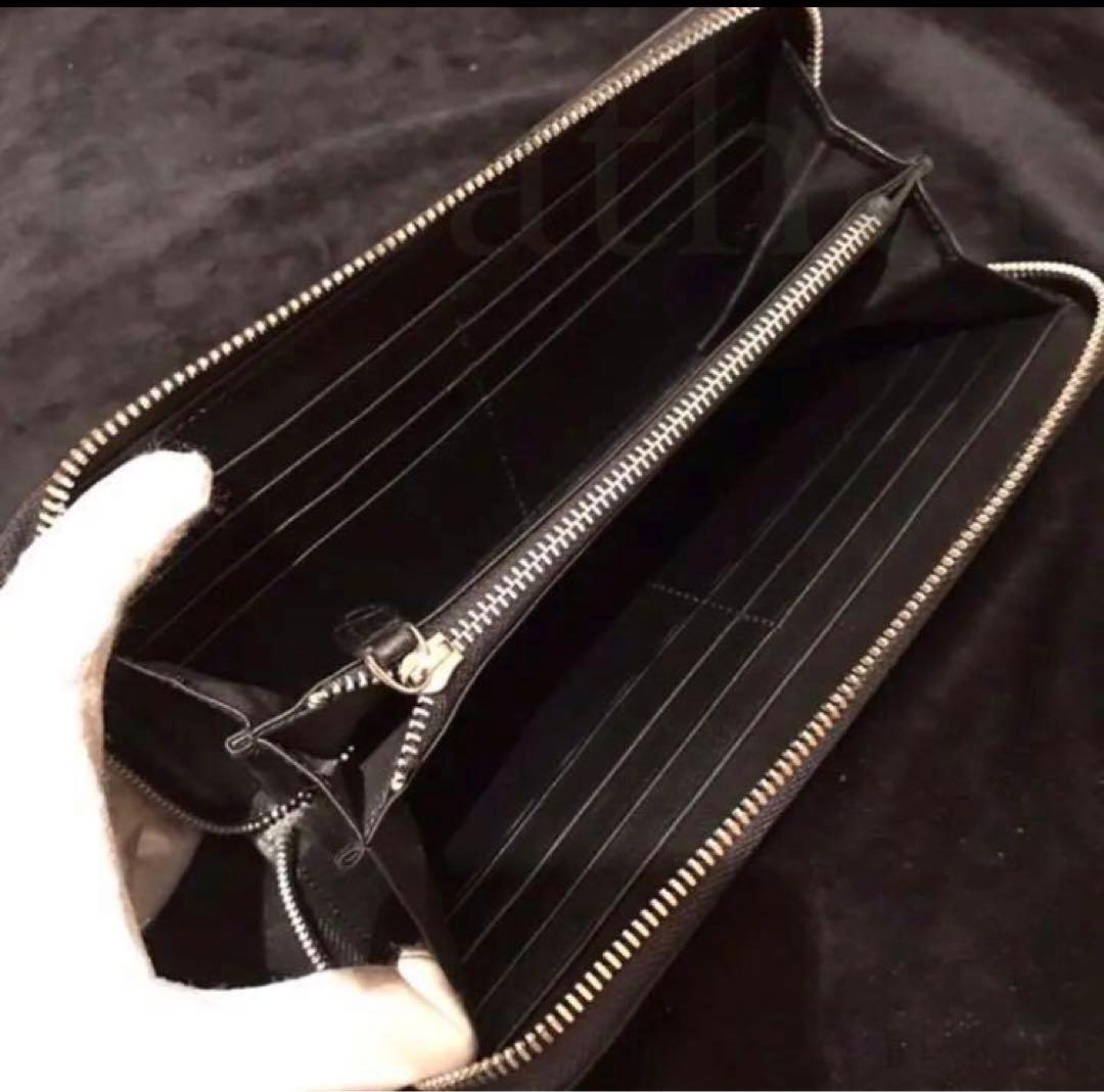 【クロコ1枚革】クロコダイル 長財布 サイフ メンズ ワニ革 レザー