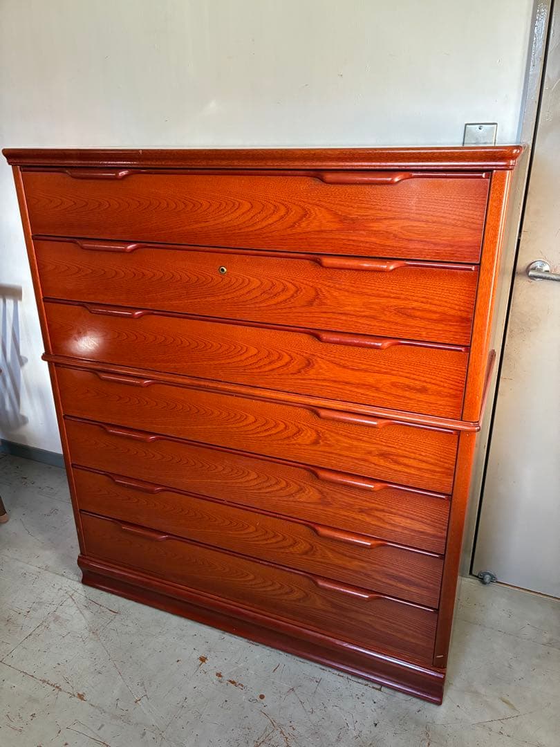 北欧ヴィンテージ チーク 7段チェスト　北欧家具