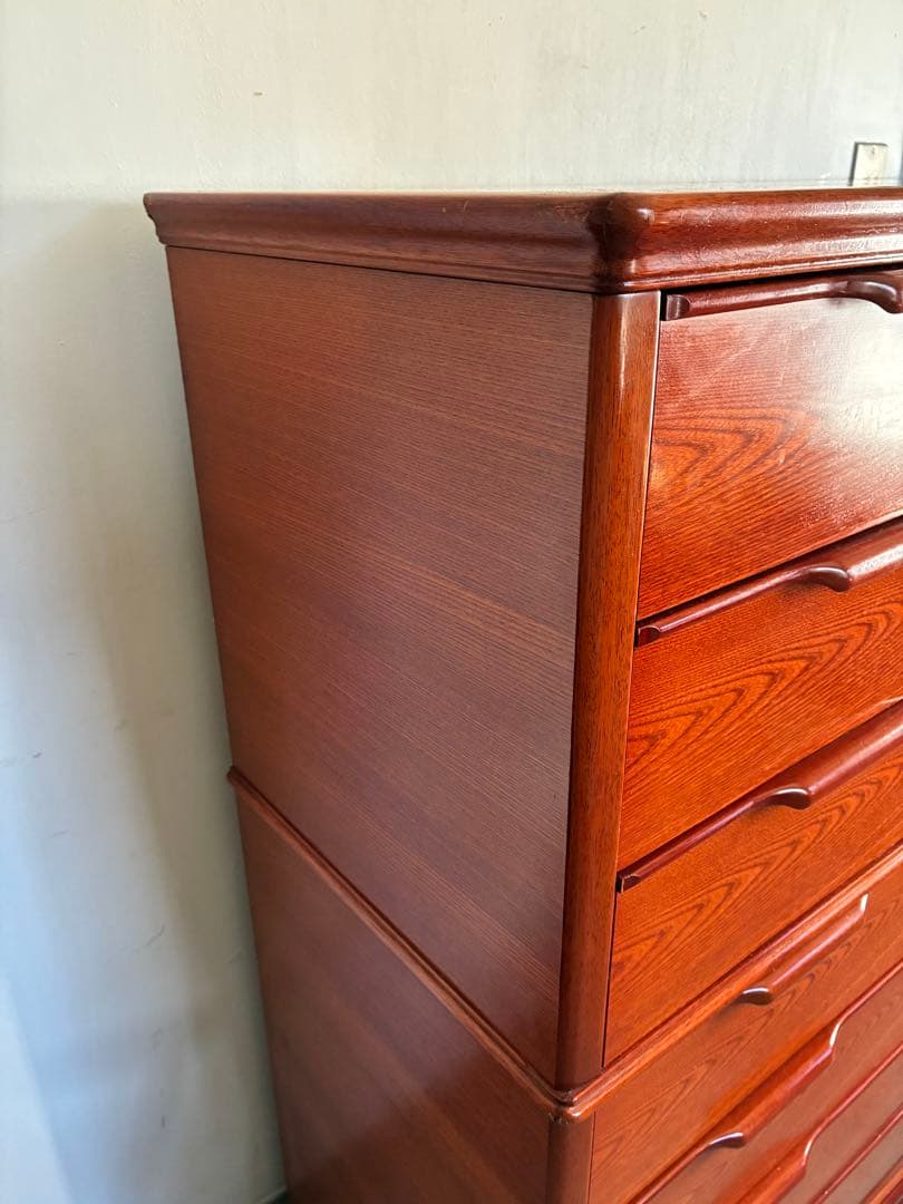 北欧ヴィンテージ チーク 7段チェスト　北欧家具