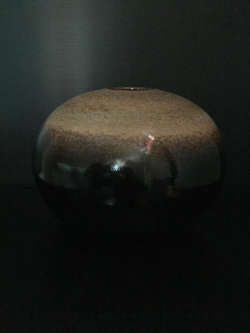 昭和レトロ　新品未使用　柴田増三作　花瓶　定価￥220000