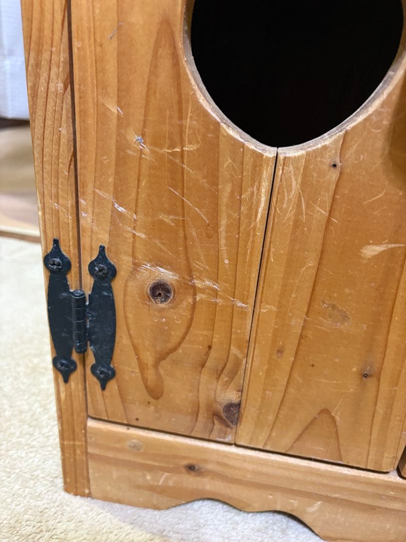 カントリー家具　ハート　チェスト　キャビネット