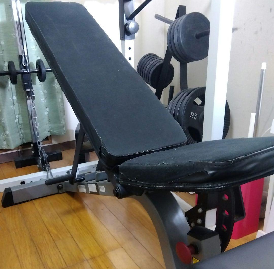 ボディソリッド　インクラインベンチ＋足オプション　アジャスタブルベンチ