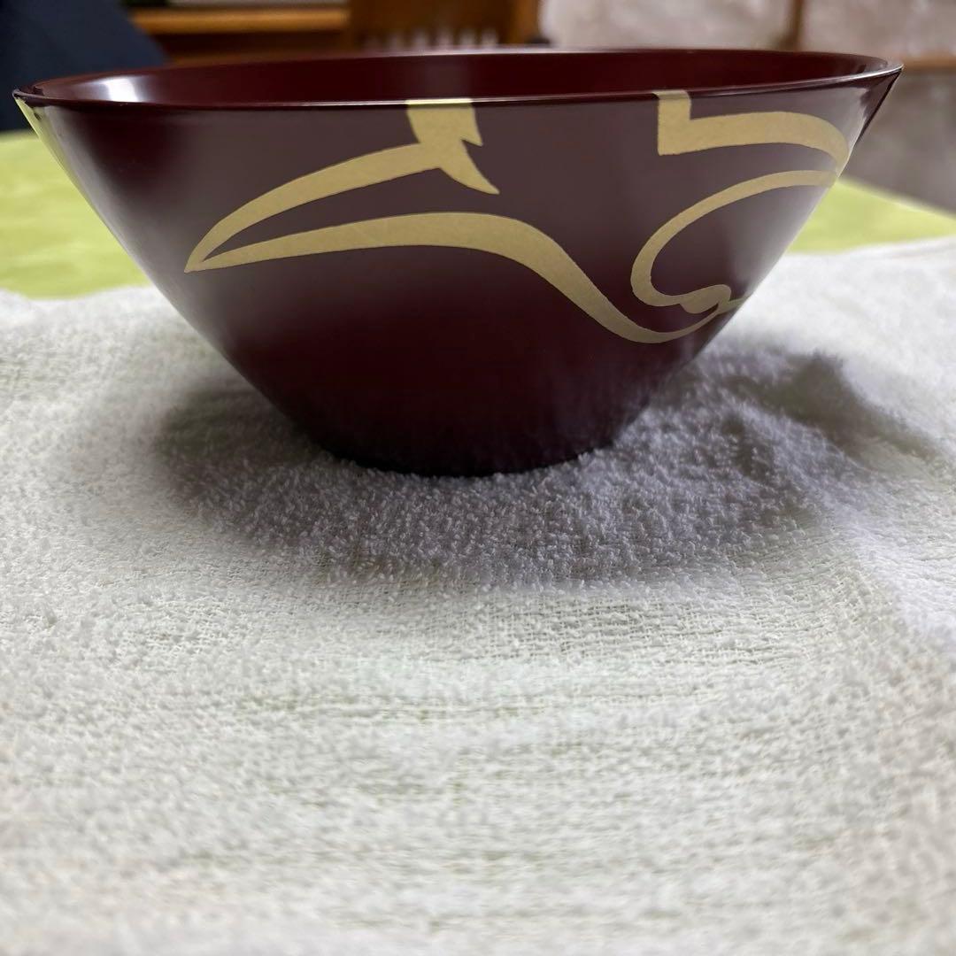 宮内庁御用達　漆器 山田平安堂 寿恵広鉢　鶴亀(ペア)