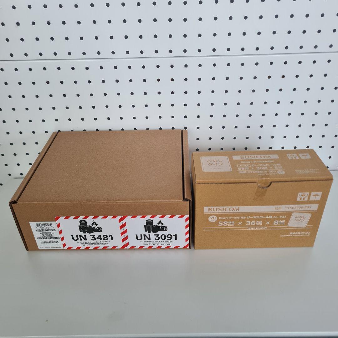 ②Square ターミナル 【ロール紙20個付き】