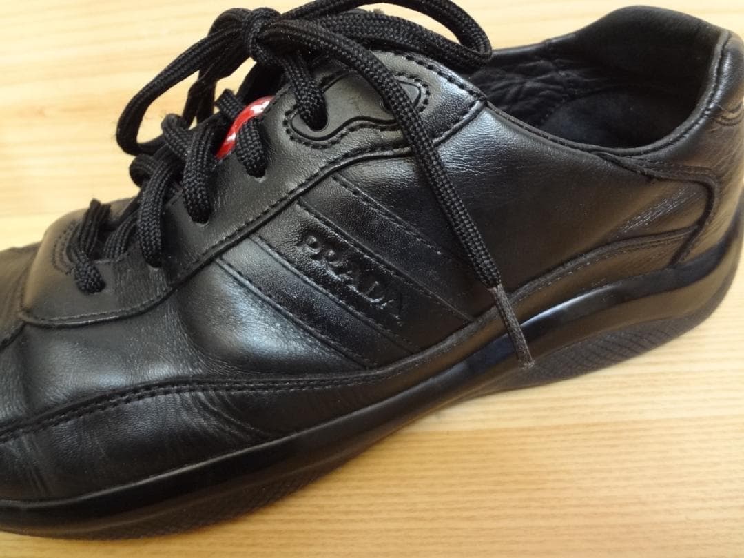 PRADA プラダスポーツ / アメリカズカップ？/ レザースニーカー