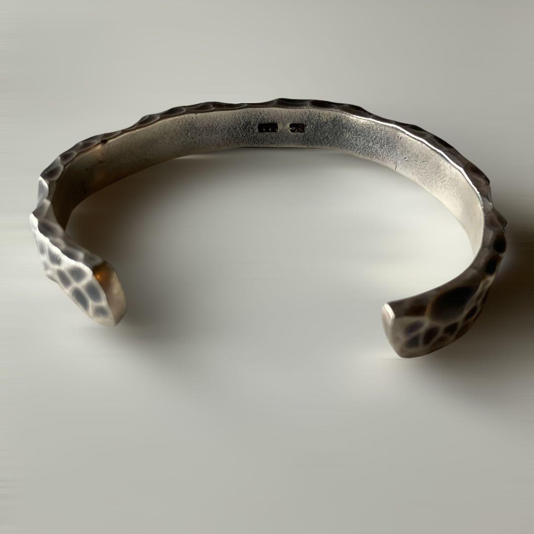 ビヨンクール シルバー999 純銀 バングル 肉厚