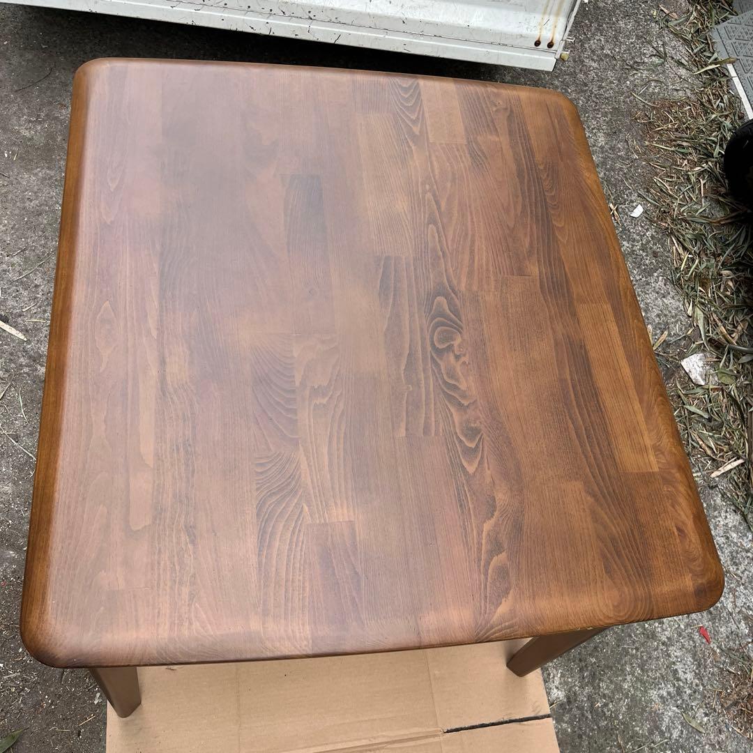 ニトリNコレクション　T-0190 ブラウン ダイニングテーブル