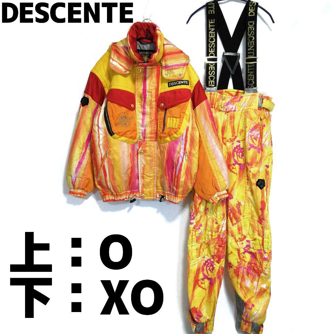DESCENTE スキーウェア ジャケット パンズ メンズ イエロー デサント