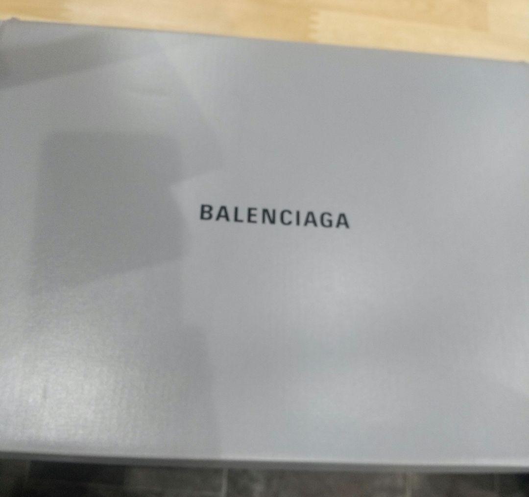美品 バレンシアガ スニーカー ブラック 24.5cm