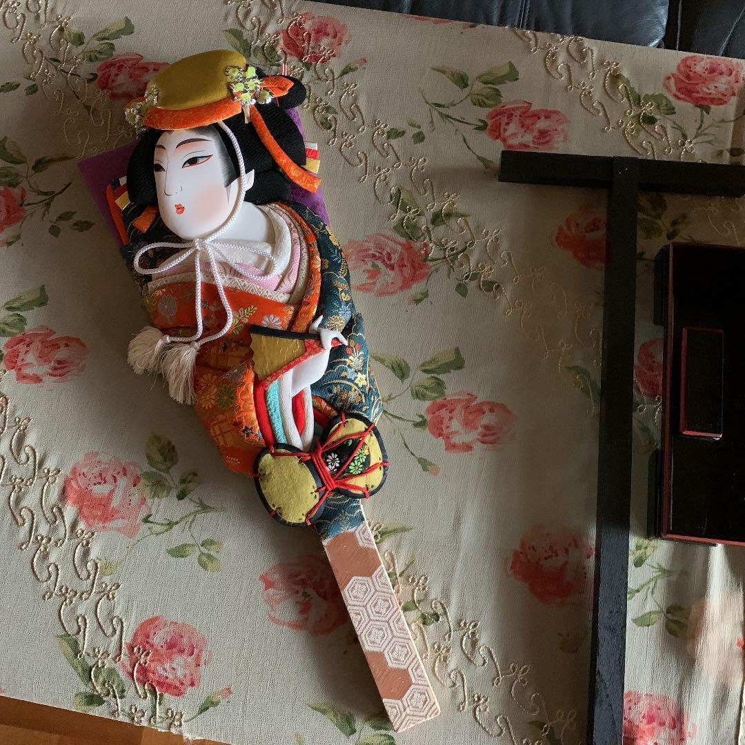 羽子板　飾り　オブジェ　置物　人形