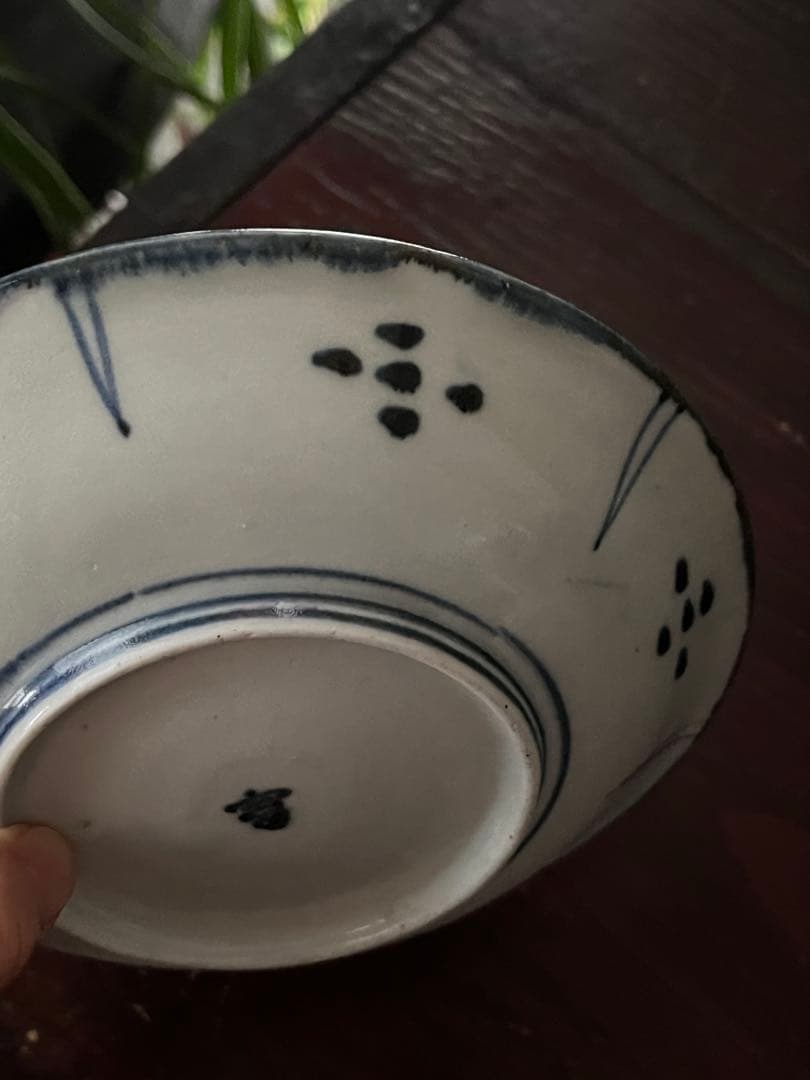 専用ページ‼️瓔珞文様5寸皿と瑠璃色向付二客とエルメスカシシルブラジル合計3点