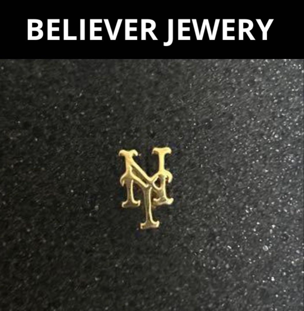 10K BELIEVER JEWERY Mets ピアス IN-PUT-OUT
