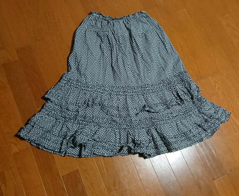 ピンクハウス チェック スカート