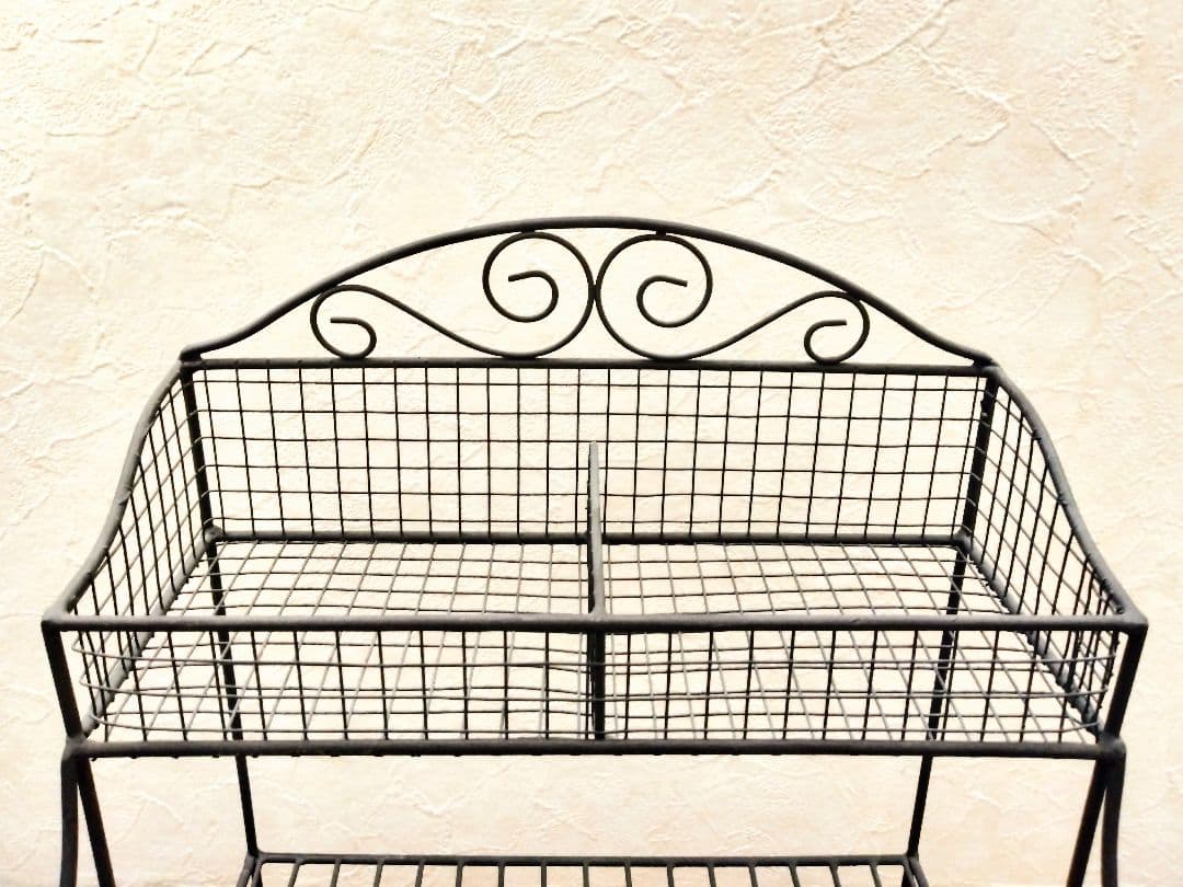 【ANTIQUE】コントワール・ドゥ・ファミーユ アイアンディッシュラック