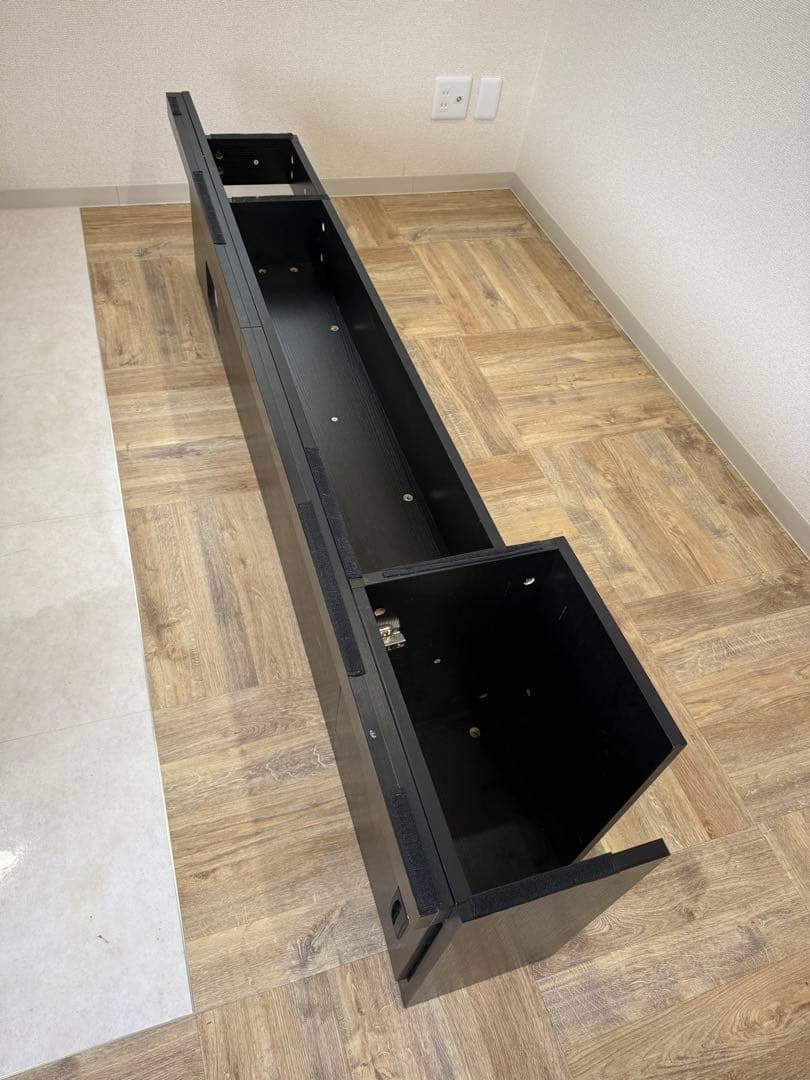 HELIOS200系ハイエースバン1型〜8型 標準7分割 ベッドキットブラック