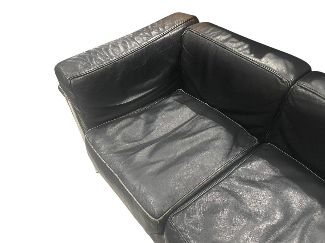 ○ル・コルビジェ Le Corbusier LC2 リプロダクト ソファ 3人用