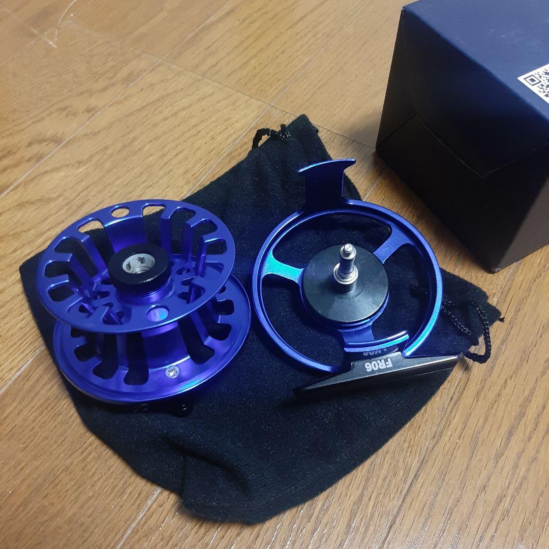 ★新品フライリール★6061-T6アルミ★マシンカット切削★＃3～5番★送料込み