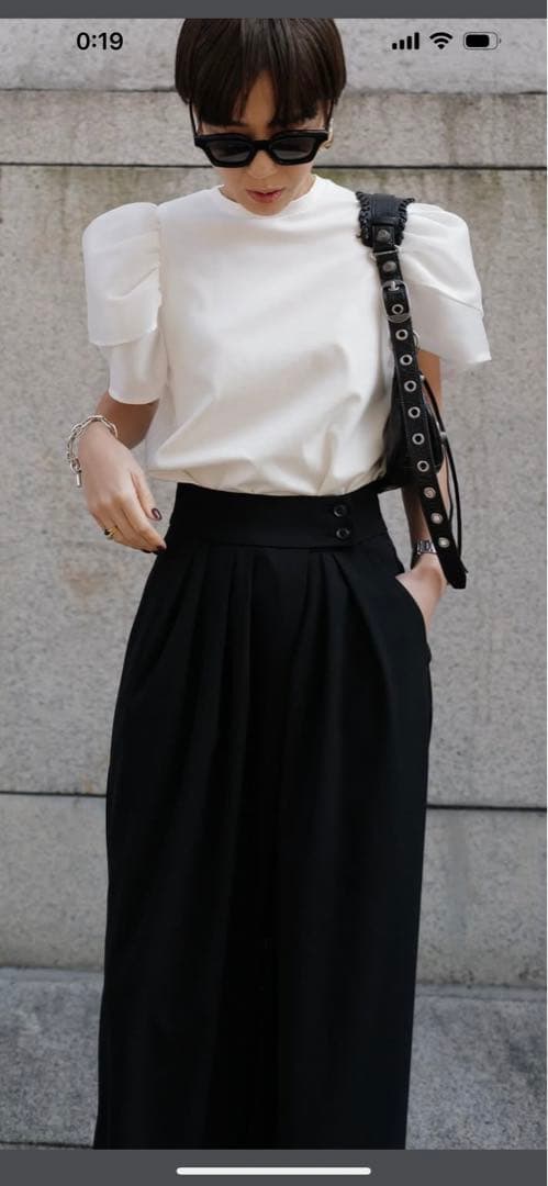 新品☆macchat マチャット　パフTシャツ