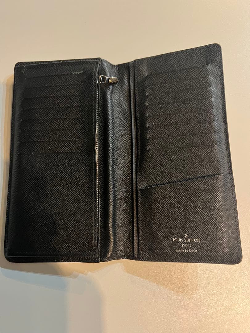 Louis Vuitton 長財布 ブラック シルバー　モノグラム