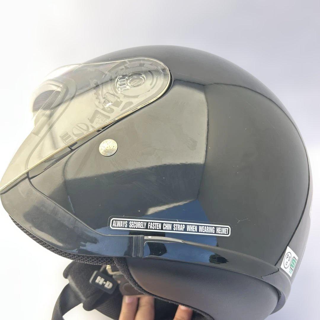 美品HARLEY-DAVIDSON 純正ジェットヘルメット Mサイズ