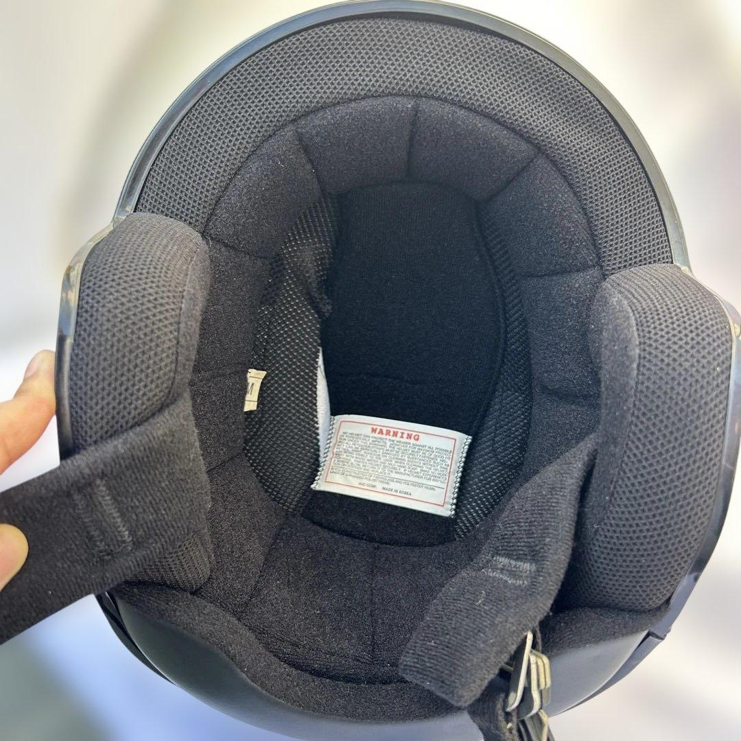 美品HARLEY-DAVIDSON 純正ジェットヘルメット Mサイズ