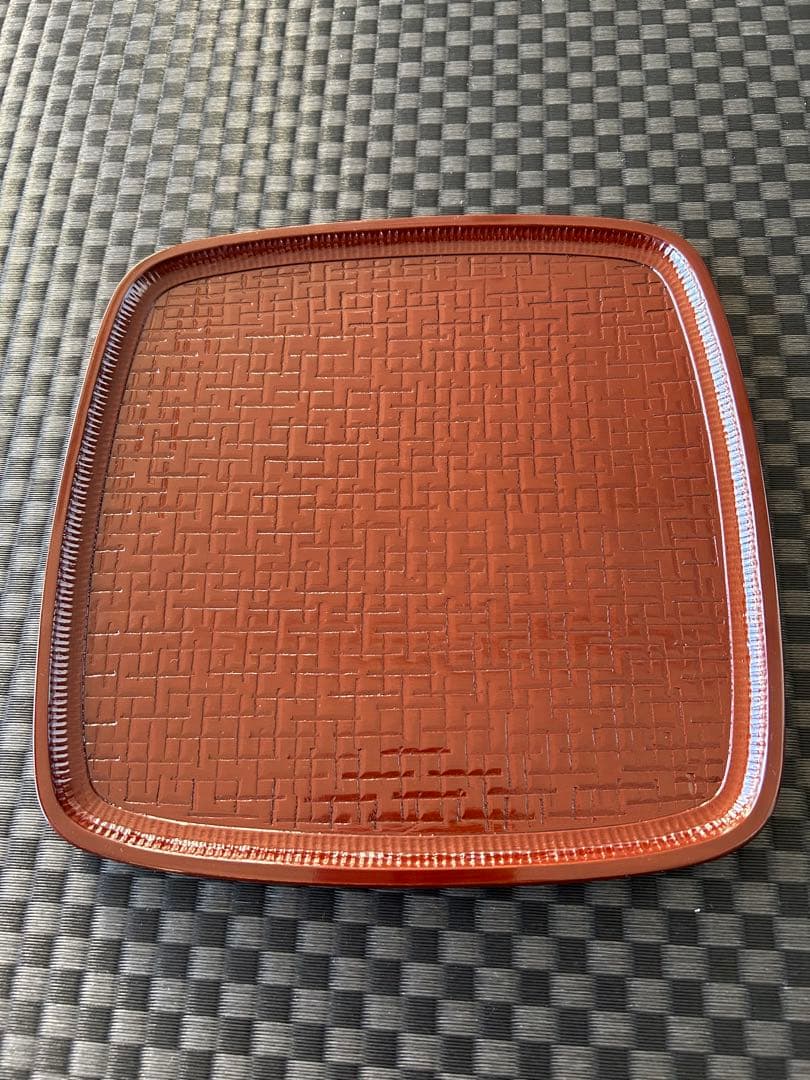 讃岐漆器の膳正方形5枚セット