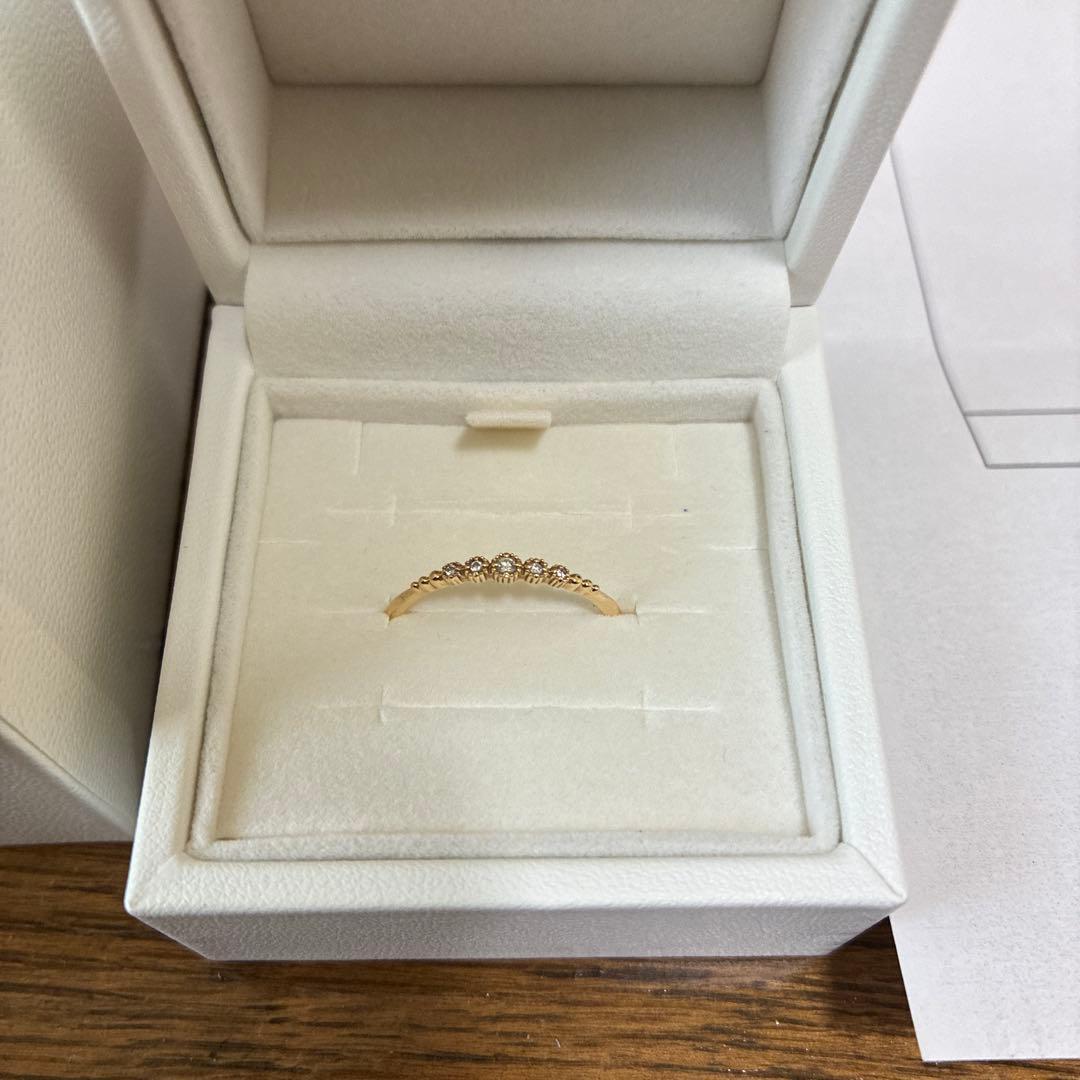 4C ゴールド ダイヤモンド リング