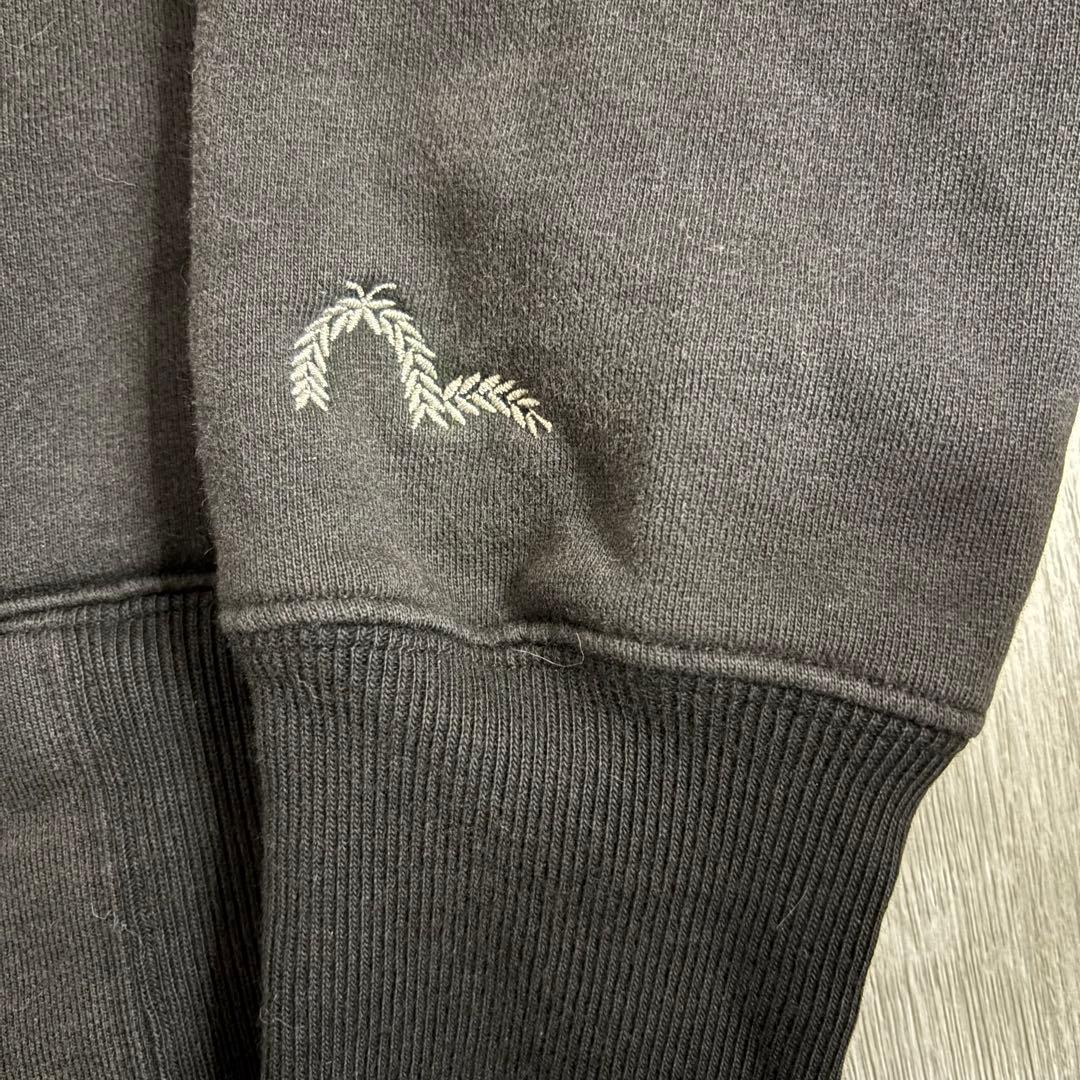 evisu エヴィス エビス ジップパーカー カモメ刺繍 裏起毛 38