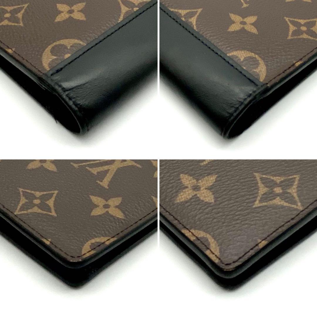 ✨極美品✨ルイヴィトン❣️モノグラムマカサー ポルトフォイユ ブラザ RFID
