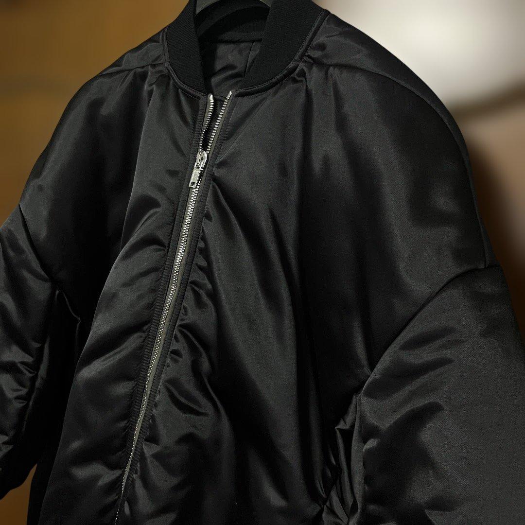 21FW Rick Owens JUMBO PETER FLIGHT 48 黒