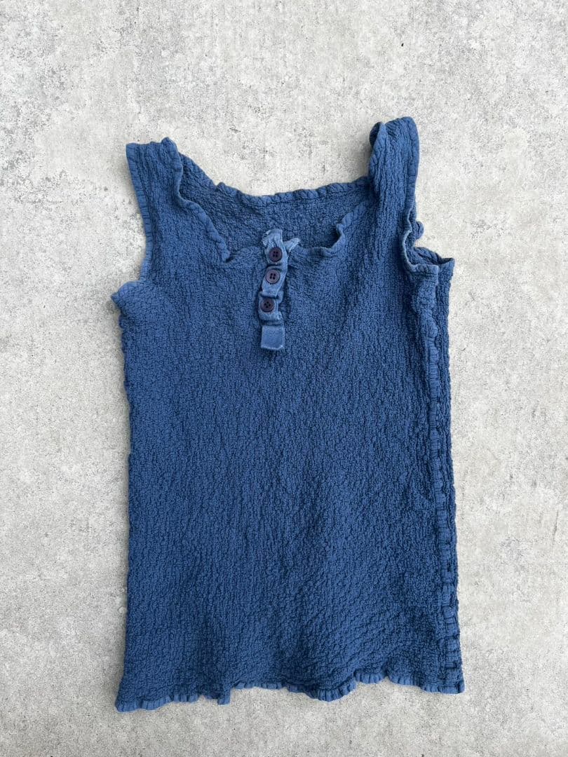 me ISSEY MIYAKE ノースリーブカットソー　MADEINJAPAN