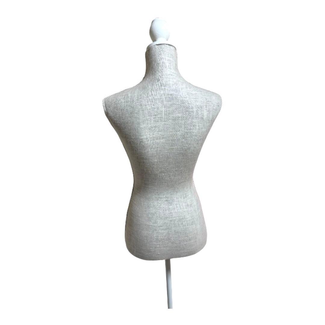 布製　女性用トルソー 高さ調整可能　ホワイト
